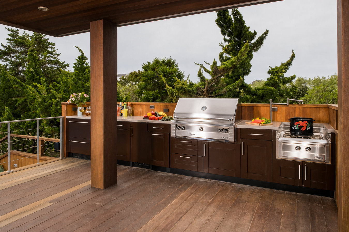 Outdoor kitchen decks in Apple Valley, CA